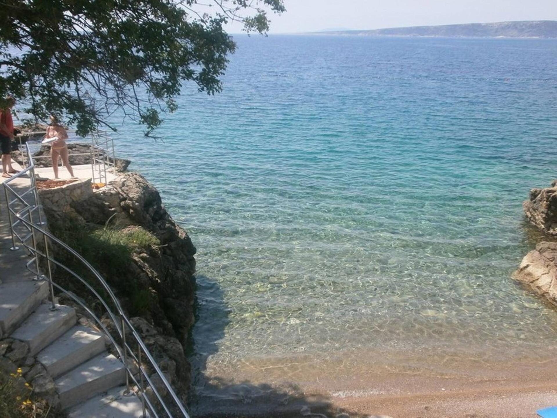 Guest House Helena Close To Beach Krk Town Bagian luar foto